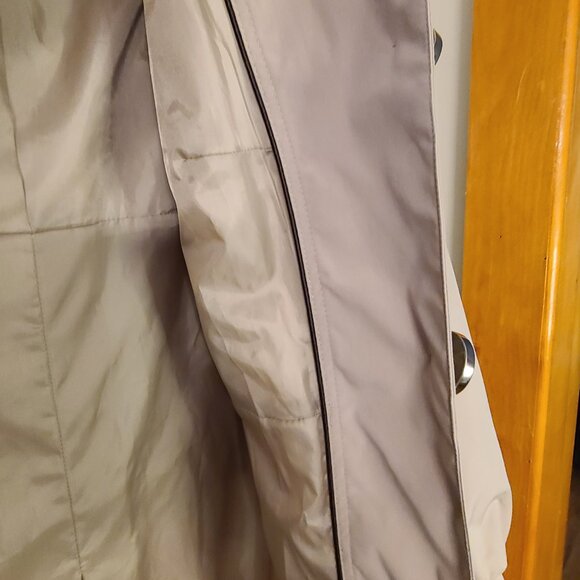 Lane Bryant Women's Long Khaki Trench Coat Size 22/24 - Picture 10 of 16